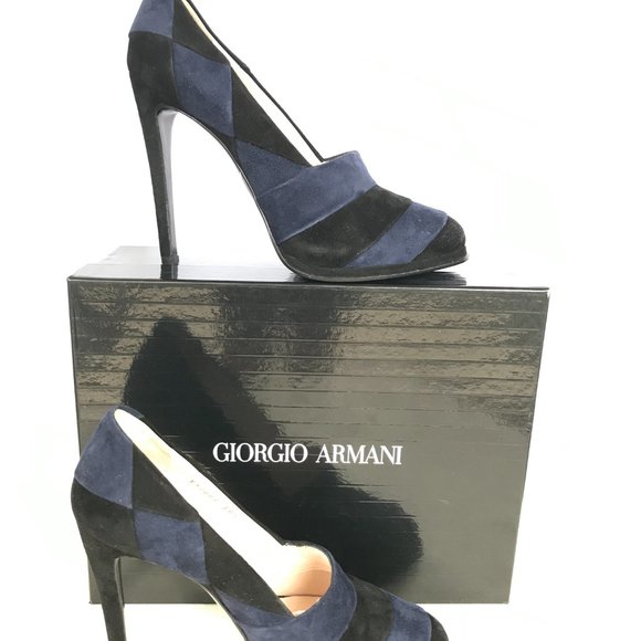 Giorgio Armani Shoes Made in Italy Sz 38.5 - Picture 5 of 7